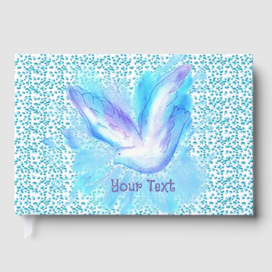 ドー飛んでいるブ結婚のゲストブック ゲストブック (正面)