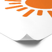 ドーTERRAサン気にアド- Surfer girl, on Canvas ポスター (角)