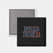 ド動揺してナルドトランプ2024 マグネット (正面/裏面)