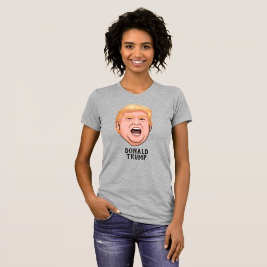 ド怒ナルドトランプカスタム Tシャツ (正面フル)