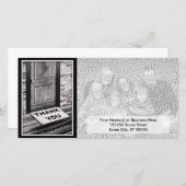 ド感謝していアマット写真 サンキューカード (正面/裏面)