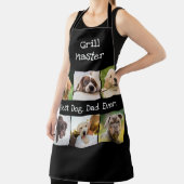 ド最高のッグパパが白黒のコラージュ写真を撮る エプロン (インサイチュ)