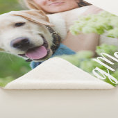 ド最高のッグママの写真 シェルパブランケット (3/4)