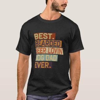 ド最高のリンキーでのビール・ロビンの犬パパおもしろい Tシャツ