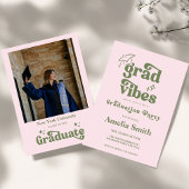 ド派手な雰囲気 2026年度卒業生招待 招待状