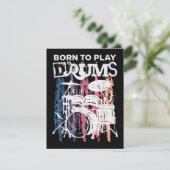 ド生まれラムにドラム音楽の音楽バンドのドラム エンクロージャーカード (スタンド正面)