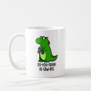 ド考えウ・ユー・ソーおもしろいス・プン コーヒーマグカップ