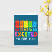 ド・シ・レ・ミ・ファ・ソ・エキサイト カード (黄色い花)