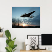 ド・ハビランド・モスキート ポスター (ホームオフィス)