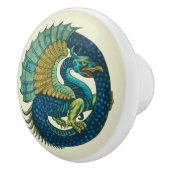 ド・モーガンのドラゴンセラミックのノブ セラミックノブ (右)