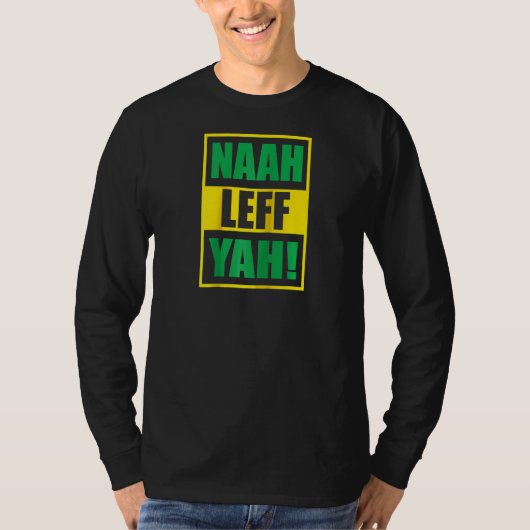 ナアおもしろい・レフ・ヤ！ラグラン Tシャツ (正面)