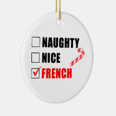 ナイいけなスキャンデフランスのィーケーンセラミックオーナメント セラミックオーナメント (右)
