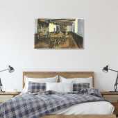 ナイアガラの口の上にホットショットバッテリーキャノン キャンバスプリント (インサイチュ (寝室))