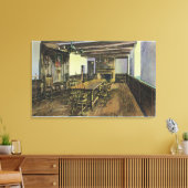 ナイアガラの口の上にホットショットバッテリーキャノン キャンバスプリント (インサイチュ (リビング))