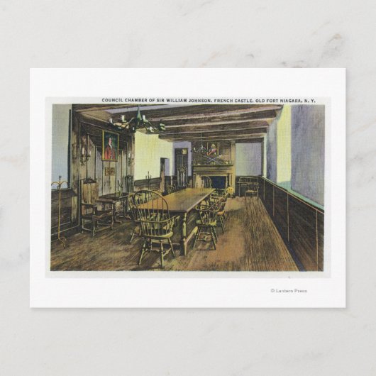 ナイアガラの口の上にホットショットバッテリーキャノン ポストカード (正面)