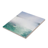 ナイアガラの滝のボートと馬蹄の滝 タイル (側面)