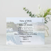 ナイアガラの滝（アメリカ側から） 招待状 (スタンド正面)