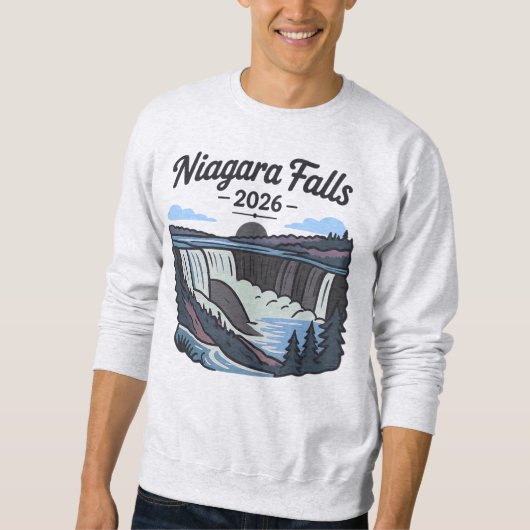 ナイアガラの滝 カナダ スウェットシャツ (正面)