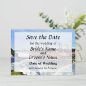 ナイアガラの滝NY - レインボーの下 貯蓄日 セーブザデート (スタンド正面)