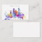 ナイアガラの秋都市スカイライン 名刺 (正面/裏面)