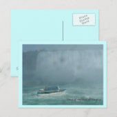 ナイアガラの霧のメイド ポストカード (正面/裏面)