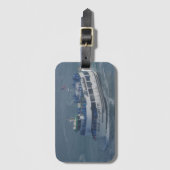 ナイアガラ川の霧のメイド ラゲッジタグ (正面縦)