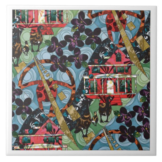 ナイアガラ川タイル タイル (正面)