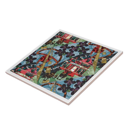 ナイアガラ川タイル タイル (側面)