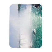 ナイアガラ滝のボートと馬蹄型滝 マグネット (縦)