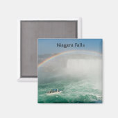 ナイアガラ滝のボートと馬蹄型滝 マグネット (正面/裏面)