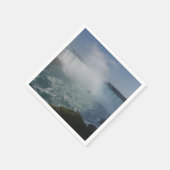ナイアガラ滝の蹄鉄滝 スタンダードカクテルナプキン (角)