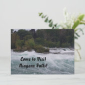ナイアガラ滝を訪ねる！ 招待状 (スタンド正面)