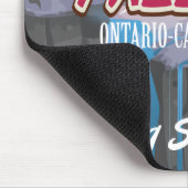 ナイアガラ滝オンタリオ州カナダ旅行ポスター マウスパッド (コーナー)