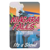 ナイアガラ滝オンタリオ州カナダ旅行ポスター マグネット (縦)