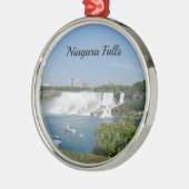 ナイアガラ滝ズオンザカナダサイド メタルオーナメント (左)