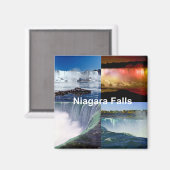 ナイアガラ滝ズニューヨーク マグネット (正面/裏面)