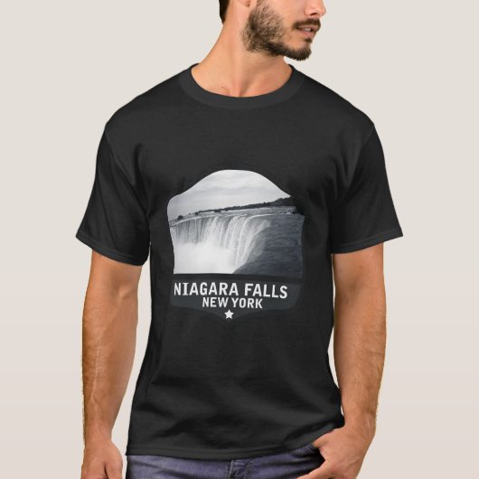 ナイアガラ滝ズニューヨーク Tシャツ (正面)
