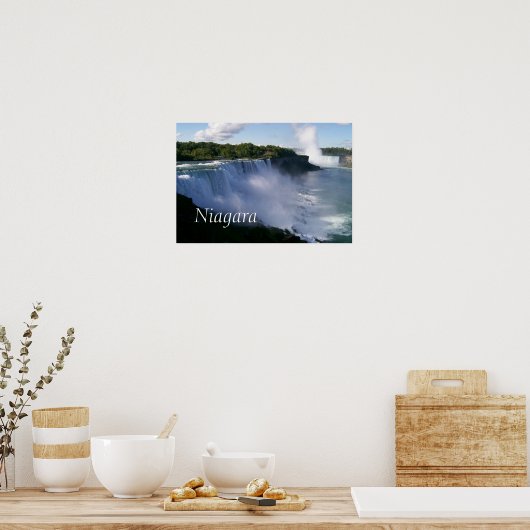 ナイアガラ滝ポスター ポスター (キッチン)