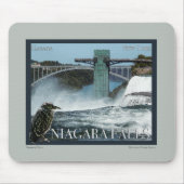 ナイアガラ滝ポスター マウスパッド (正面)