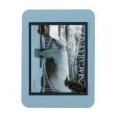 ナイアガラ滝ポスター マグネット (縦)