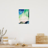 ナイアガラ滝ヴィンテージ旅行ポスター ポスター (キッチン)