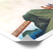 ナイアガラ滝ヴィンテージ旅行ポスター ポスター (角)