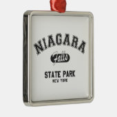ナイアガラ滝州パークニューヨーク メタルオーナメント (右)