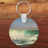 ナイアガラ滝絵画ズのキーチェーン キーホルダー (正面)