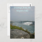 ナイアガラ滝葉書 ポストカード (正面/裏面)