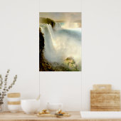 ナイアガラ滝、アメリカンサイドバイフレデリック教会 ポスター (キッチン)