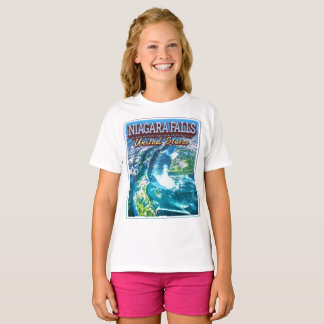 ナイアガラ滝 – ナイアガラニューヨーク統一された州 Tシャツ