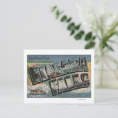 ナイアガラ滝，ニューヨーク – ラージレターシーン2 ポストカード (スタンド正面)