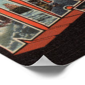 ナイアガラ滝，ニューヨーク – ラージレターシーン4 ポスター (角)