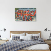 ナイアガラ滝,ニューヨーク – ラージレターシーン キャンバスプリント (インサイチュ (寝室))